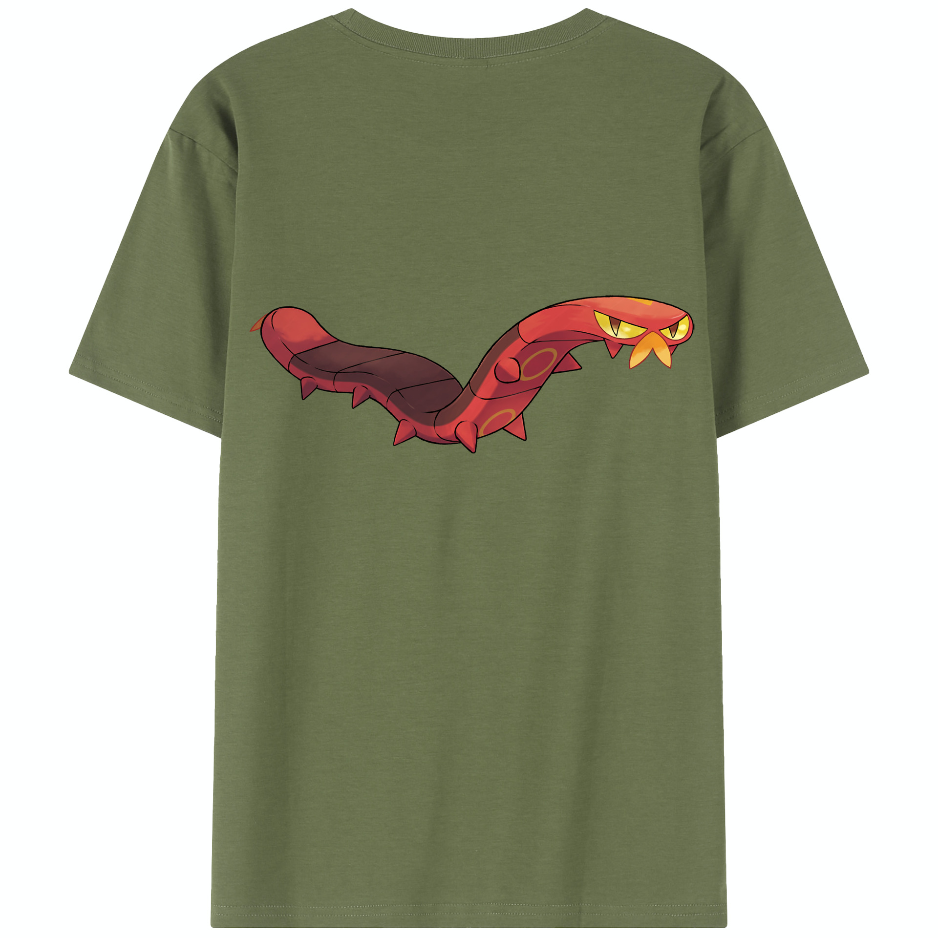 （画像用） ポケットモンスター Pokémon 綿100％半袖Tシャツ（背面プリント）